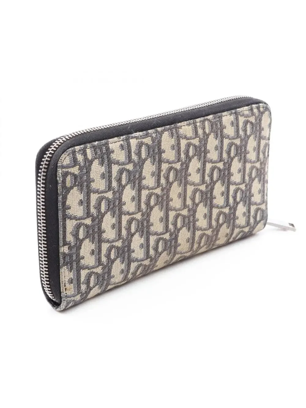 Dior Oblique Around Long Wallet Canvas #279601D56B